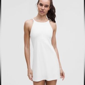 Brand new with tags Lululemon Align High-Neck White Dress A/B Size 12 white
